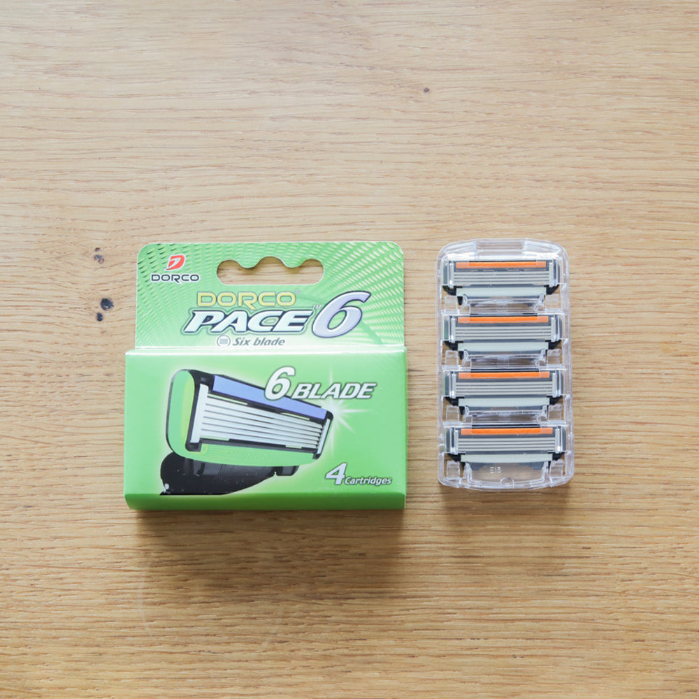 カミソリ メンズ6枚刃 カートリッジ12セット(6C)