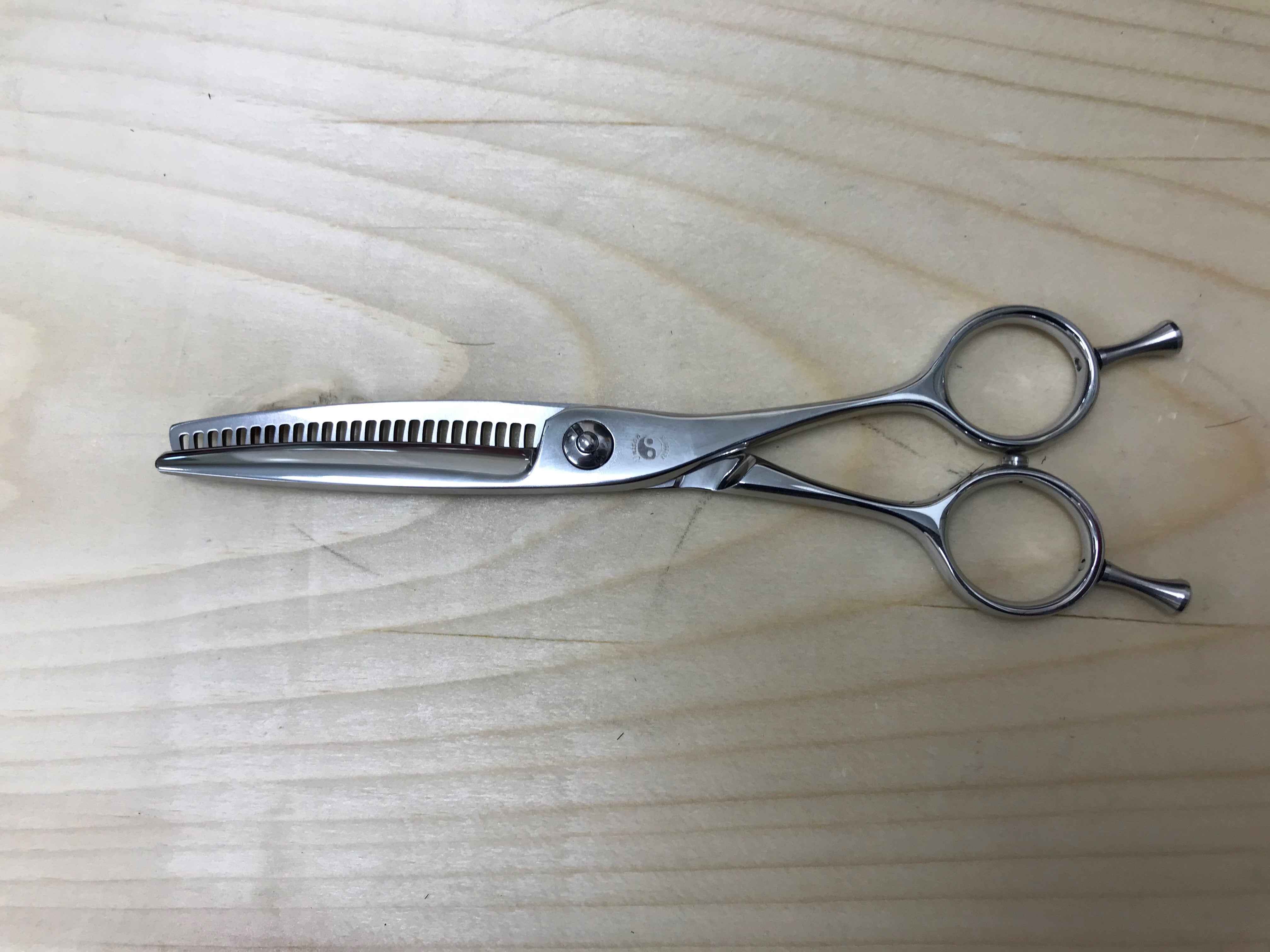 理美容 ユニゾン セニング シザー S6014 14目 サボテン セニングシザー – Unison Scissors